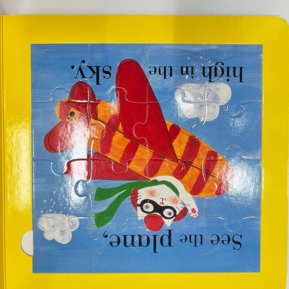 Lot of 2 Childrens Jigsaw and Rhyme Board Books Splish Slash Here We Go - Picture 6 of 12